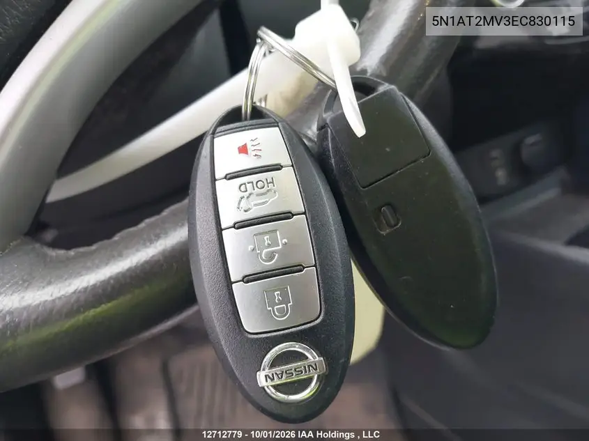 2014 NISSAN ROGUE VIN 5N1AT2MV3EC830115 — фото 11