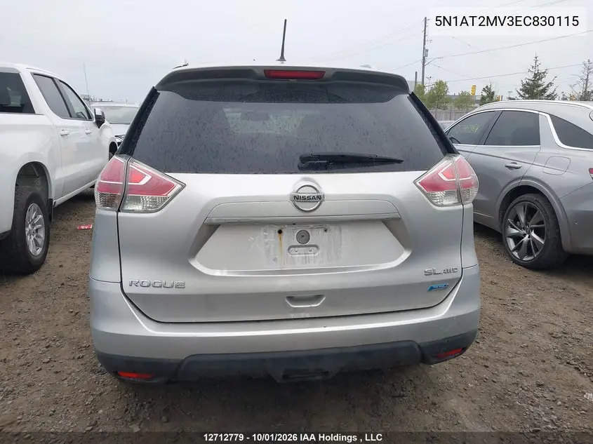 2014 NISSAN ROGUE VIN 5N1AT2MV3EC830115 — фото 17