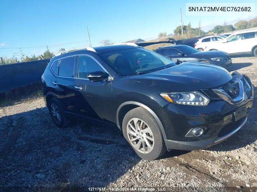 NISSAN ROGUE 2014, VIN 5N1AT2MV4EC762682