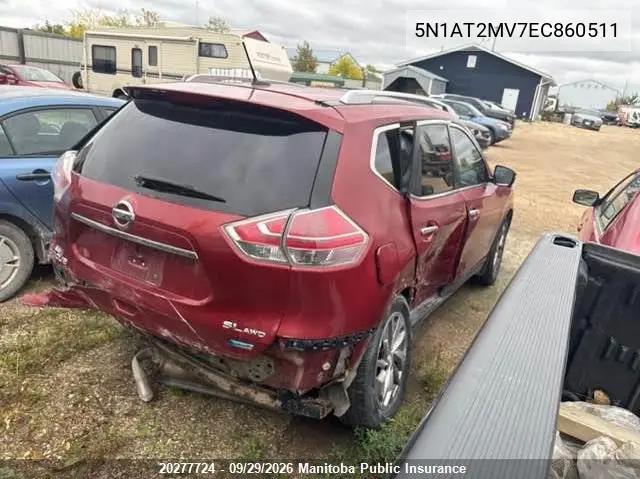 2014 NISSAN ROGUE VIN 5N1AT2MV7EC860511 — фото 6