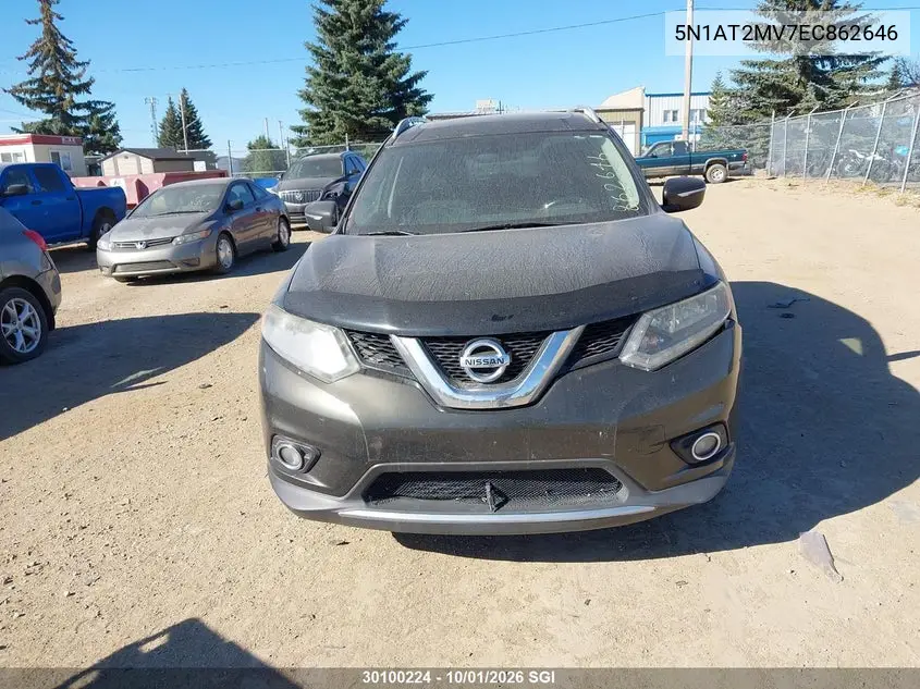 2014 NISSAN ROGUE VIN 5N1AT2MV7EC862646 — фото 12