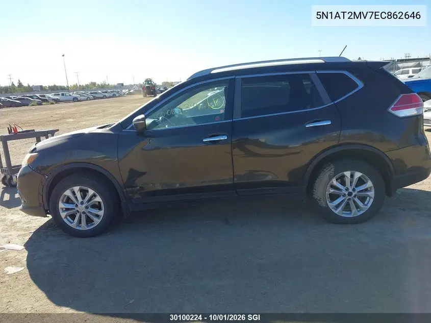 2014 NISSAN ROGUE VIN 5N1AT2MV7EC862646 — фото 14