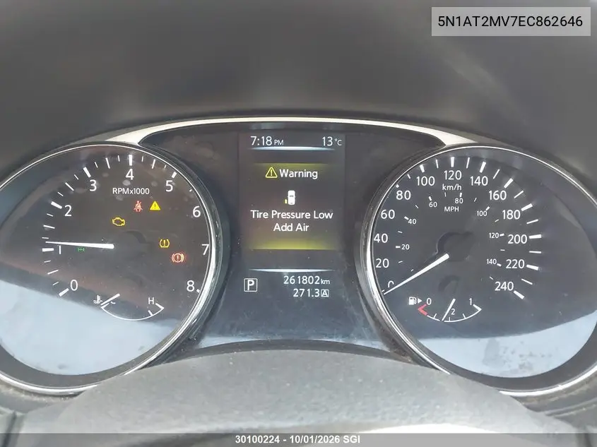 2014 NISSAN ROGUE VIN 5N1AT2MV7EC862646 — фото 15