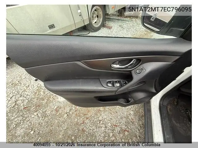 2014 NISSAN ROGUE VIN 5N1AT2MT7EC796095 — фото 10
