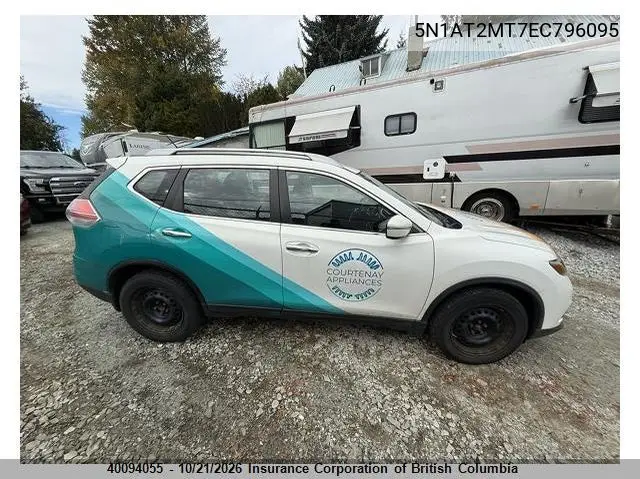 2014 NISSAN ROGUE VIN 5N1AT2MT7EC796095 — фото 13