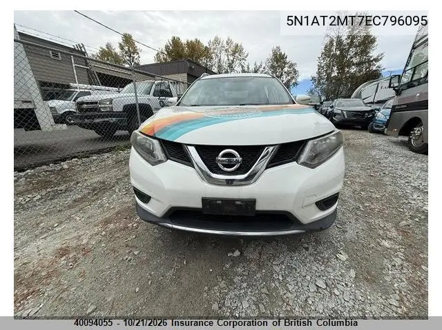 2014 NISSAN ROGUE VIN 5N1AT2MT7EC796095 — фото 15
