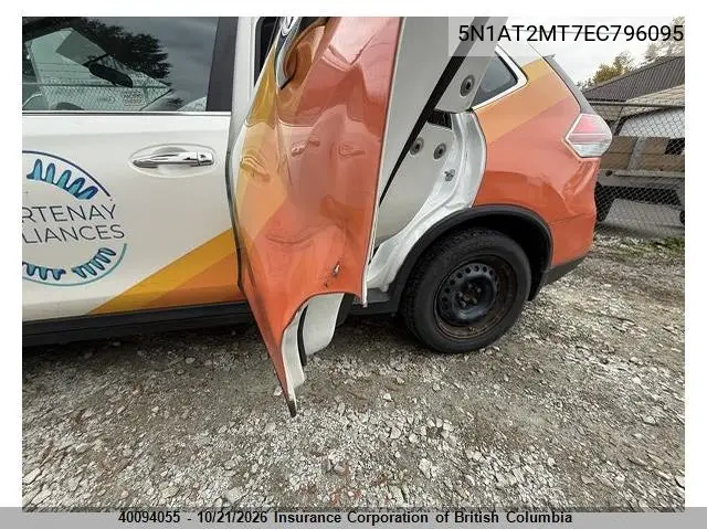 2014 NISSAN ROGUE VIN 5N1AT2MT7EC796095 — фото 16