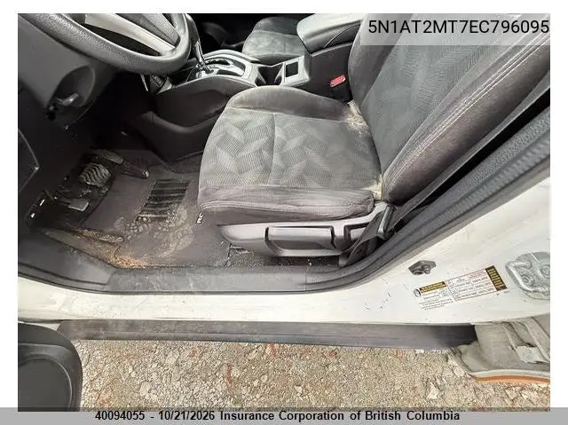 2014 NISSAN ROGUE VIN 5N1AT2MT7EC796095 — фото 9