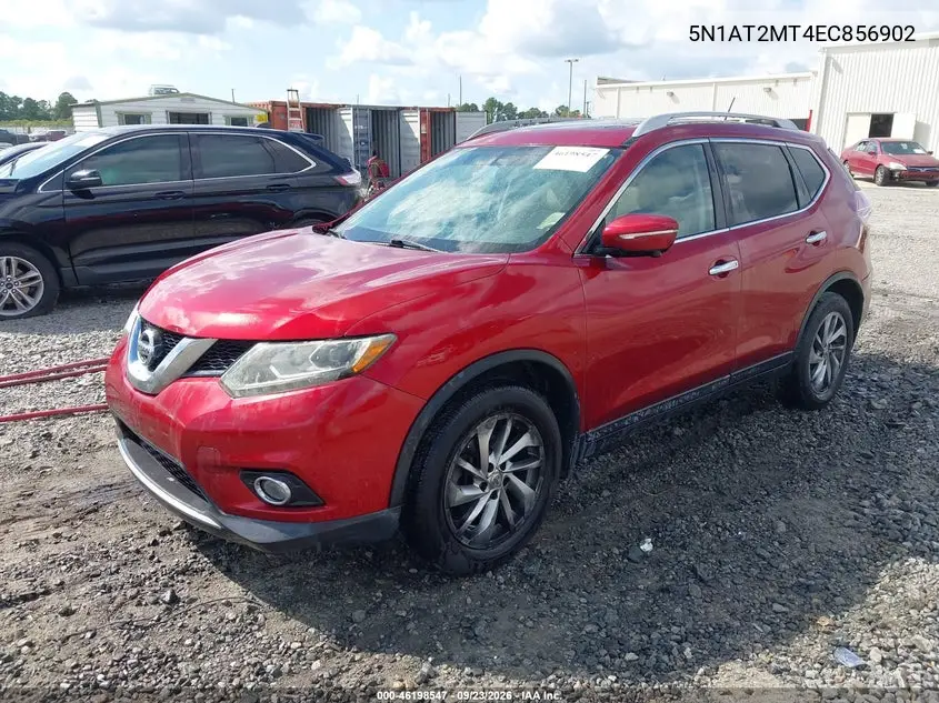 2014 NISSAN ROGUE VIN 5N1AT2MT4EC856902 — фото 2