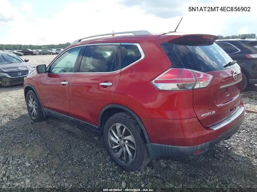 2014 NISSAN ROGUE VIN 5N1AT2MT4EC856902 — фото 3