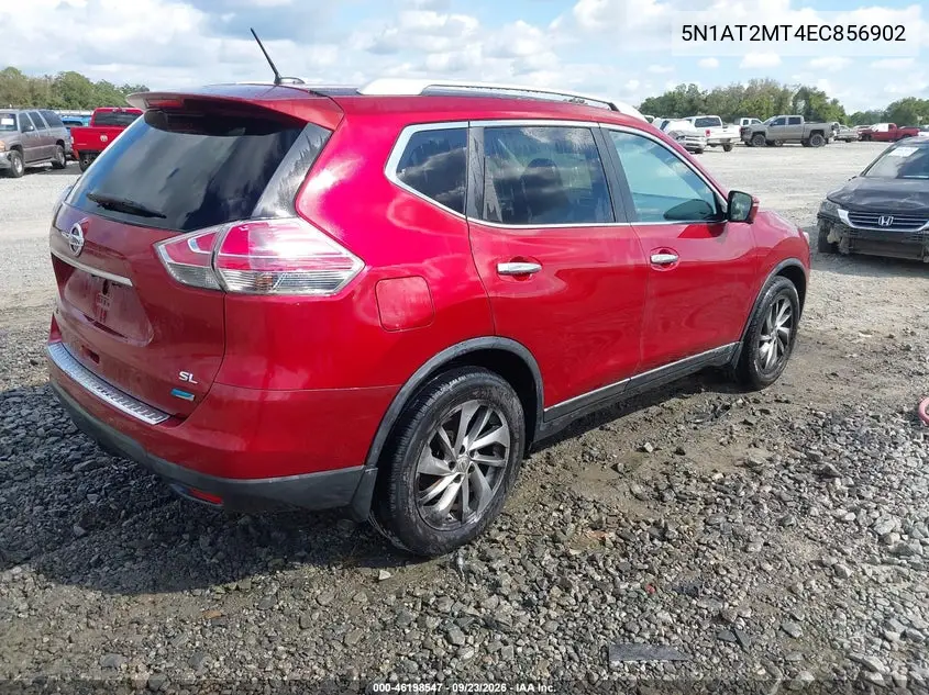 2014 NISSAN ROGUE VIN 5N1AT2MT4EC856902 — фото 4