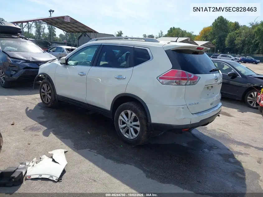 2014 NISSAN ROGUE VIN 5N1AT2MV5EC828463 — фото 3