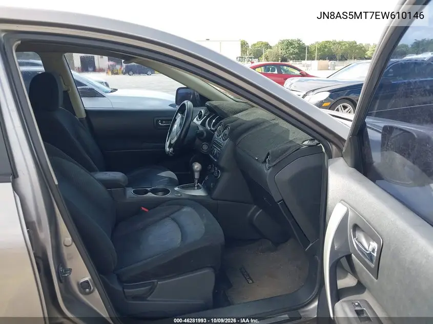 2014 NISSAN ROGUE VIN JN8AS5MT7EW610146 — фото 5