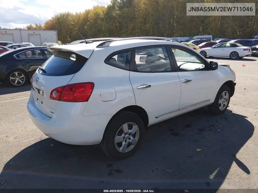 2014 NISSAN ROGUE VIN JN8AS5MV2EW711046 — фото 4