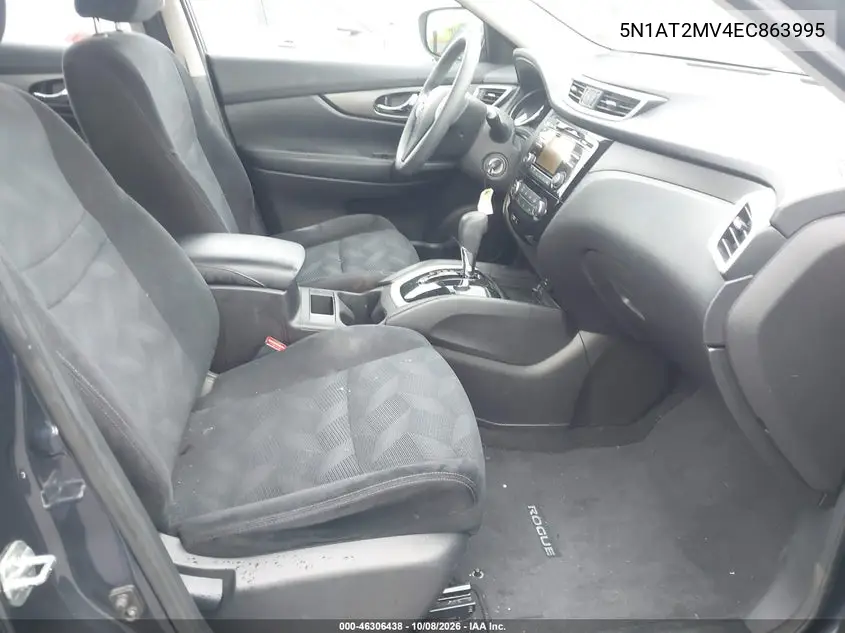 2014 NISSAN ROGUE VIN 5N1AT2MV4EC863995 — фото 5