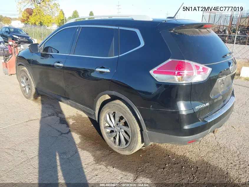 2014 NISSAN ROGUE VIN 5N1AT2MV4EC777019 — фото 3
