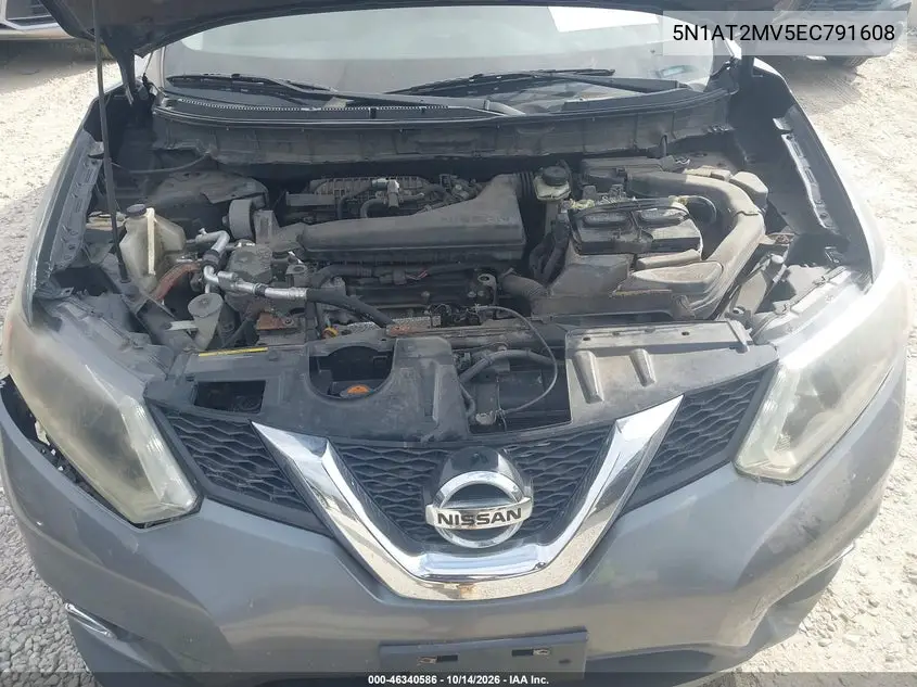 2014 NISSAN ROGUE VIN 5N1AT2MV5EC791608 — фото 10