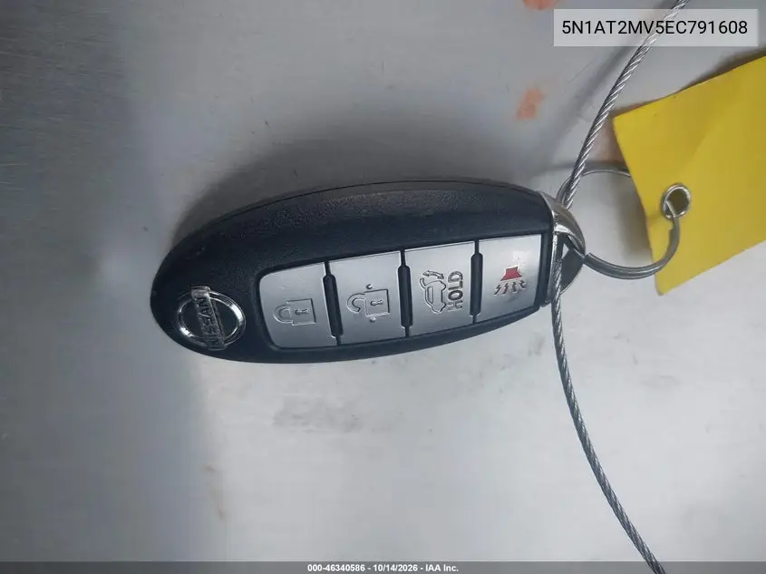 2014 NISSAN ROGUE VIN 5N1AT2MV5EC791608 — фото 11