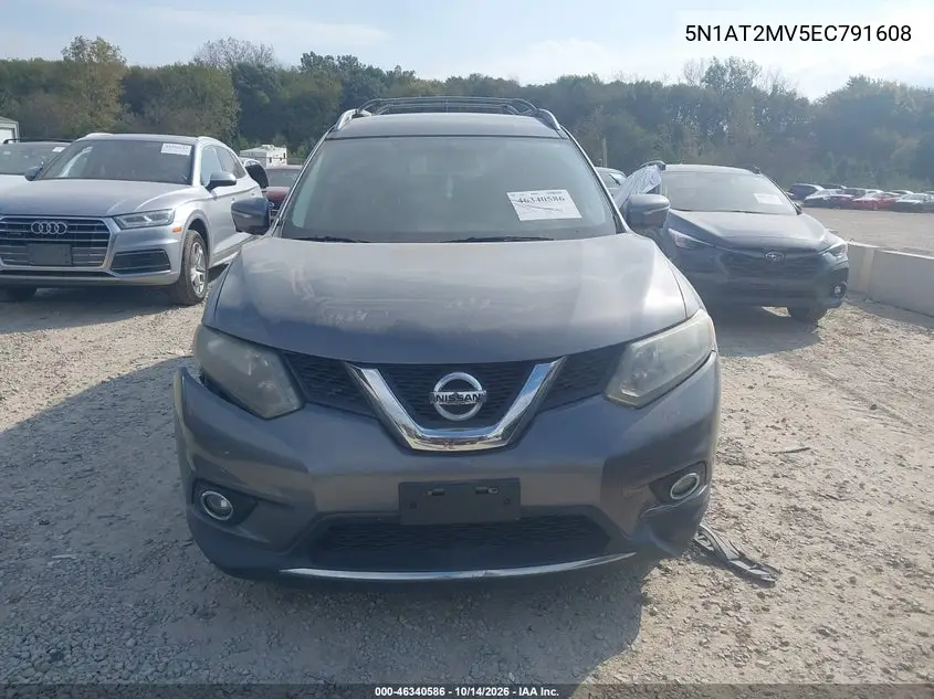 2014 NISSAN ROGUE VIN 5N1AT2MV5EC791608 — фото 12