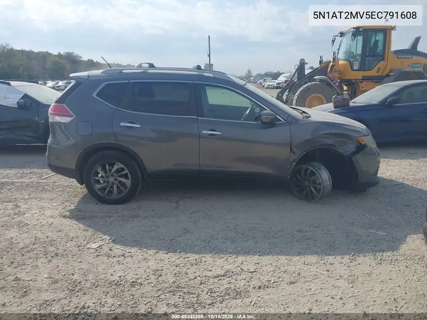 2014 NISSAN ROGUE VIN 5N1AT2MV5EC791608 — фото 13