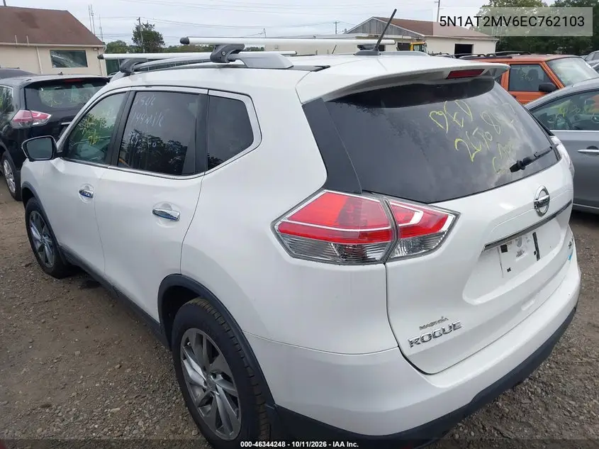 2014 NISSAN ROGUE VIN 5N1AT2MV6EC762103 — фото 3