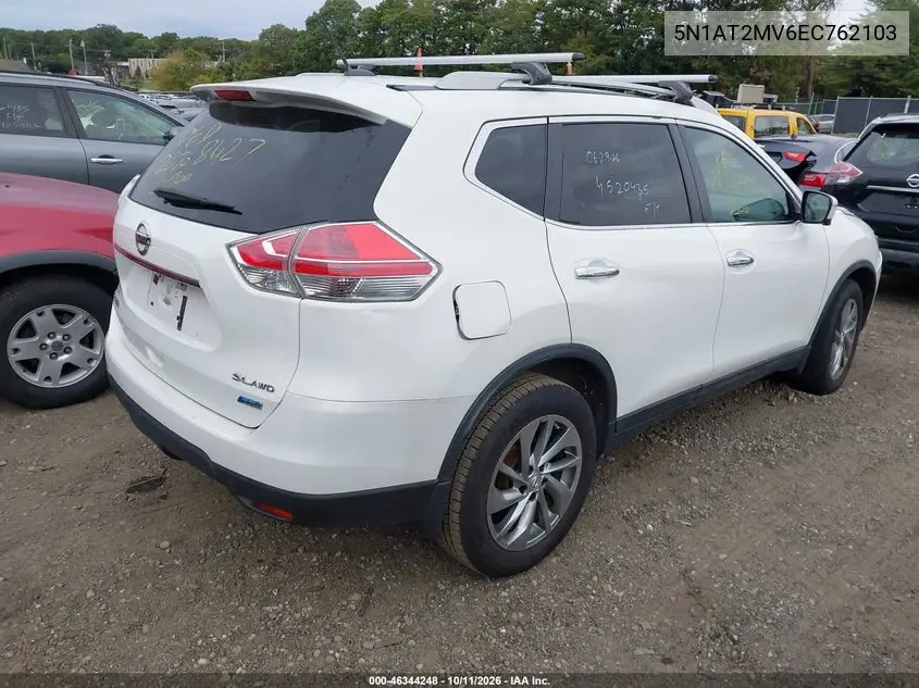 2014 NISSAN ROGUE VIN 5N1AT2MV6EC762103 — фото 4