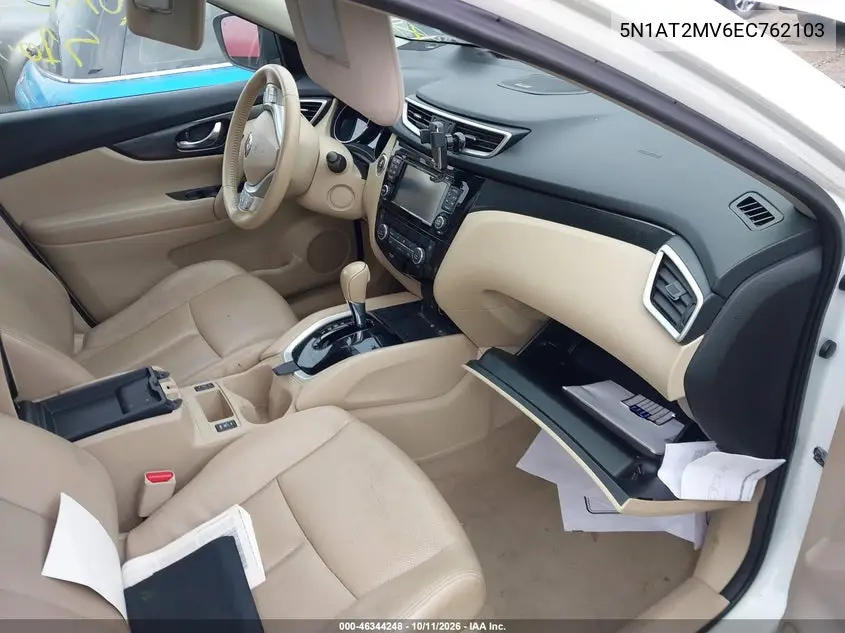 2014 NISSAN ROGUE VIN 5N1AT2MV6EC762103 — фото 5