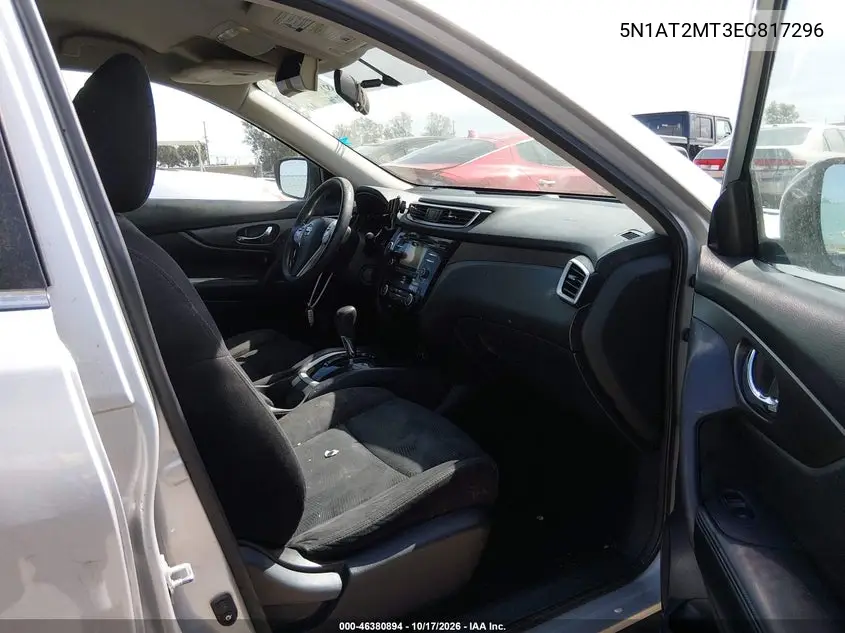 2014 NISSAN ROGUE VIN 5N1AT2MT3EC817296 — фото 5
