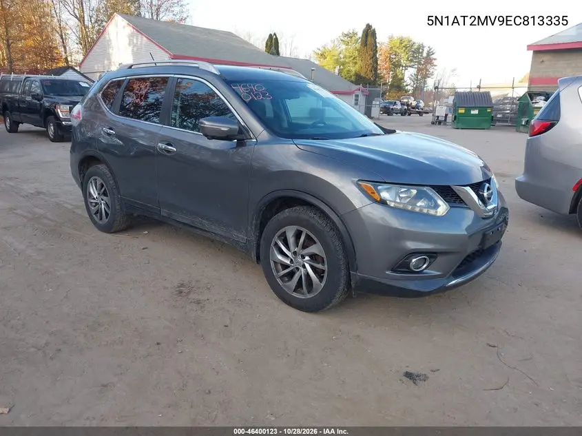 NISSAN ROGUE 2014, VIN 5N1AT2MV9EC813335