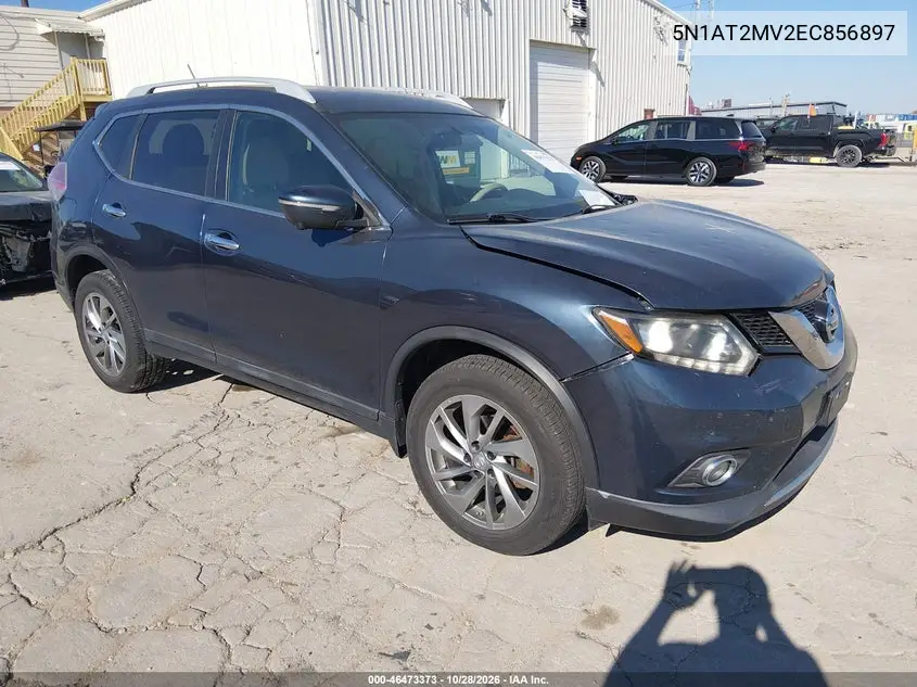 NISSAN ROGUE 2014, VIN 5N1AT2MV2EC856897