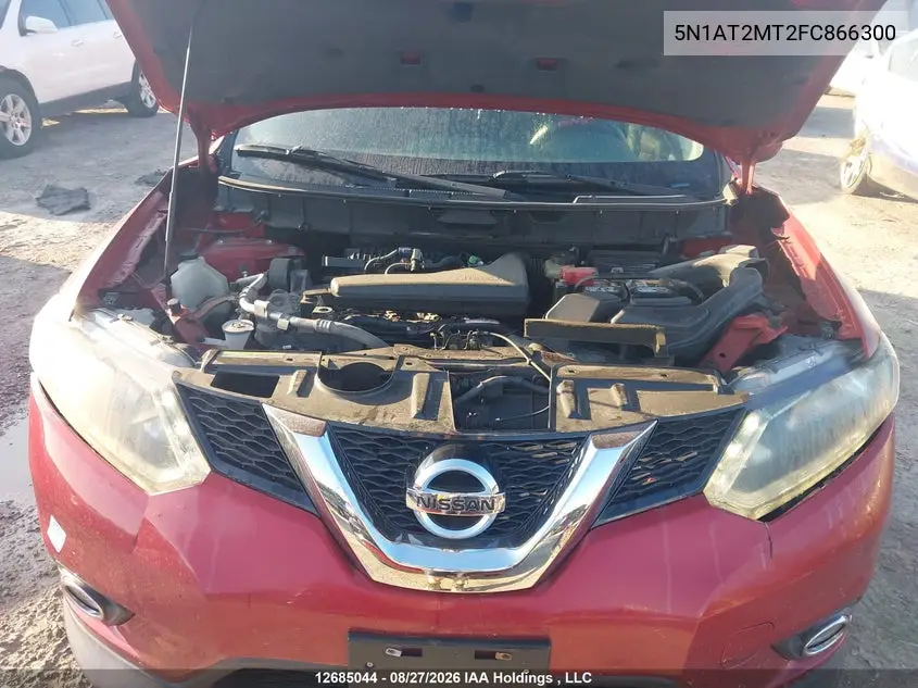 2015 NISSAN ROGUE VIN 5N1AT2MT2FC866300 — фото 10