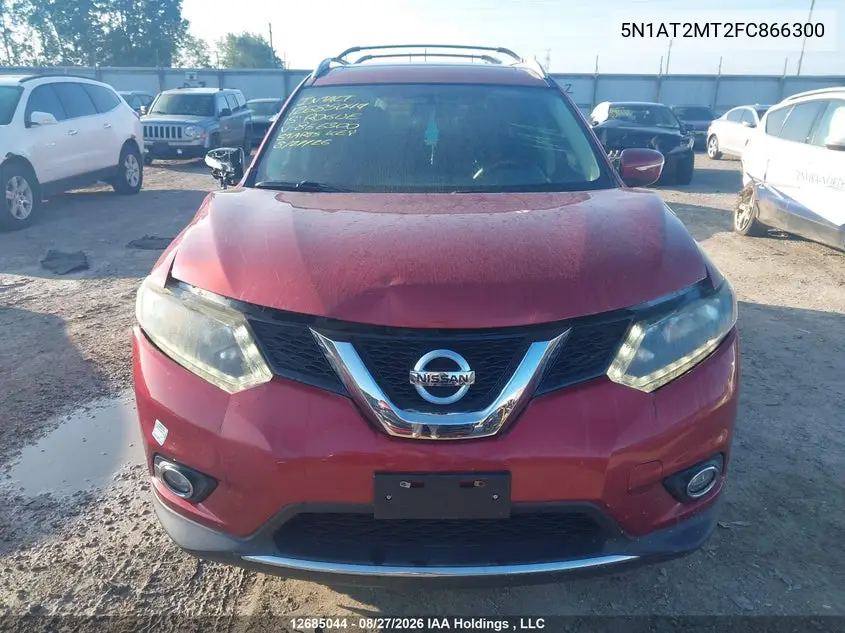 2015 NISSAN ROGUE VIN 5N1AT2MT2FC866300 — фото 12
