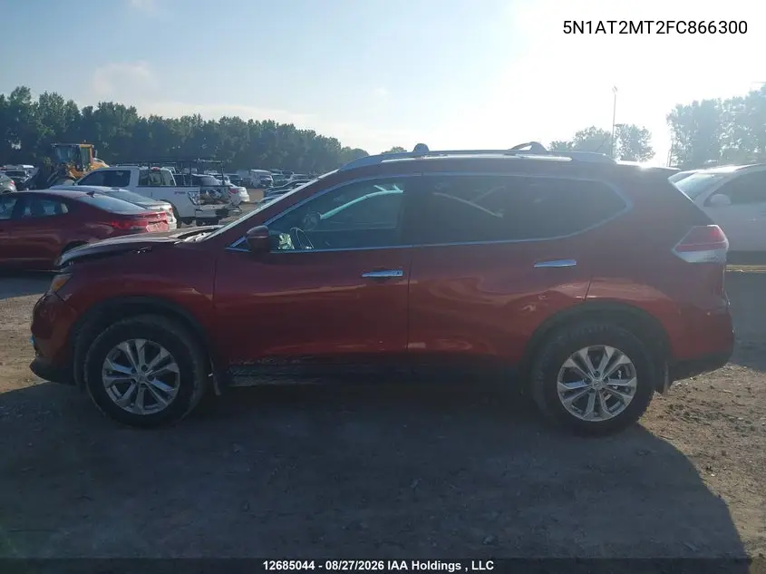 2015 NISSAN ROGUE VIN 5N1AT2MT2FC866300 — фото 14