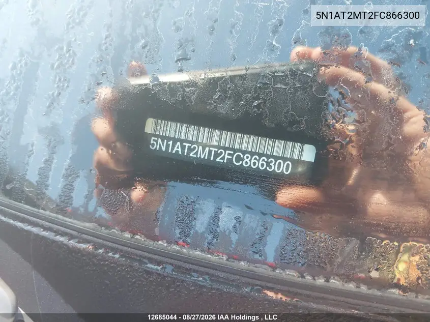 2015 NISSAN ROGUE VIN 5N1AT2MT2FC866300 — фото 17