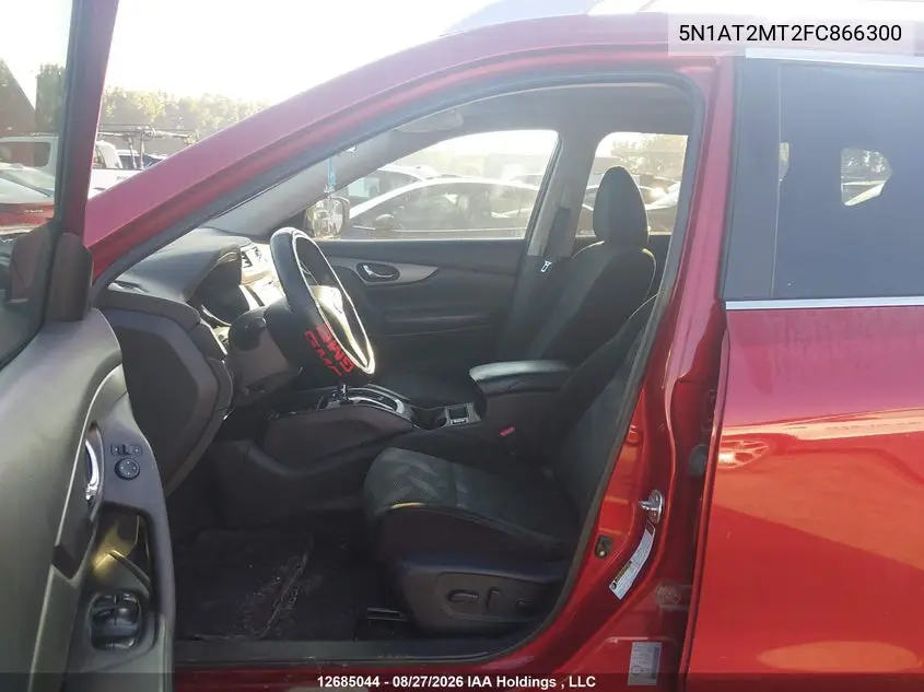 2015 NISSAN ROGUE VIN 5N1AT2MT2FC866300 — фото 5