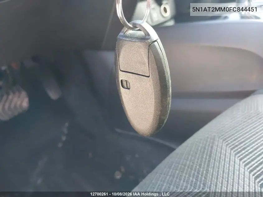 2015 NISSAN ROGUE VIN 5N1AT2MM0FC844451 — фото 11