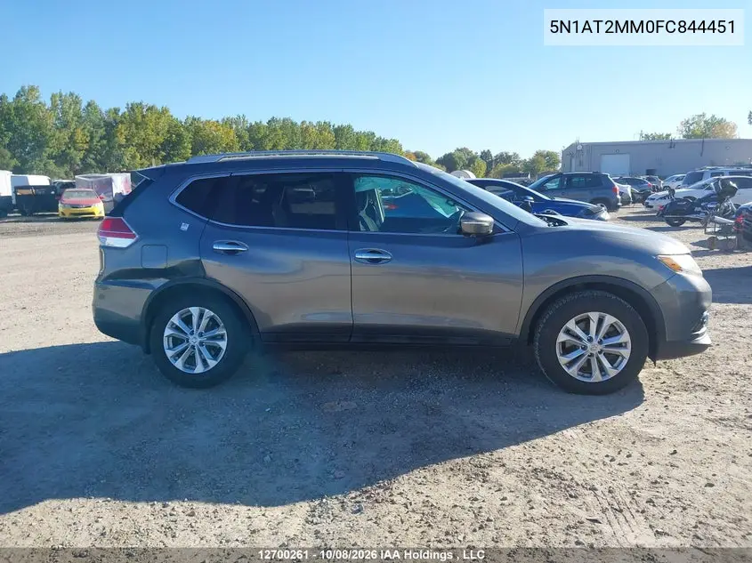 2015 NISSAN ROGUE VIN 5N1AT2MM0FC844451 — фото 13