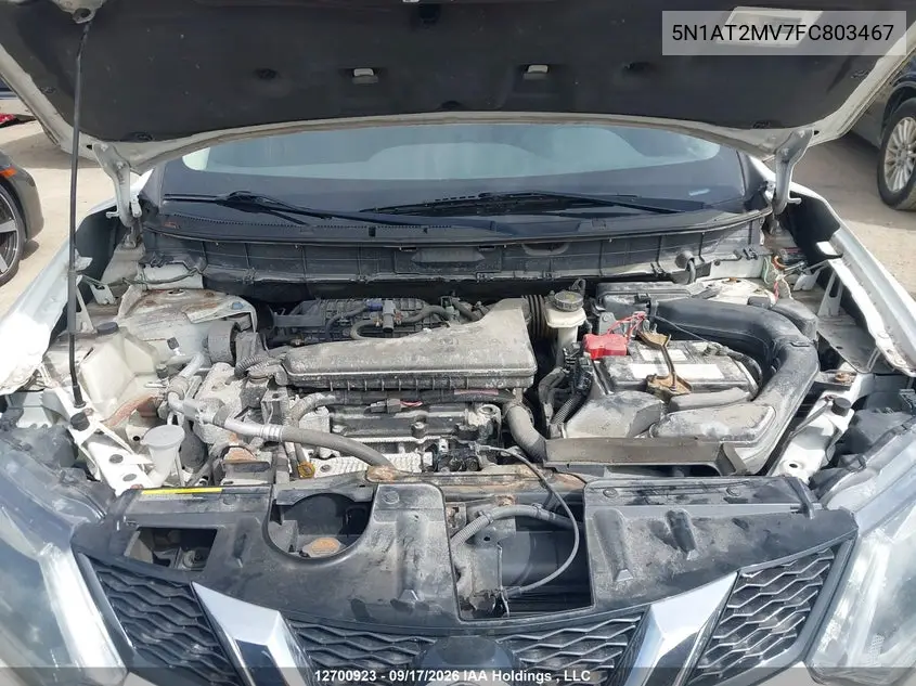 2015 NISSAN ROGUE VIN 5N1AT2MV7FC803467 — фото 10