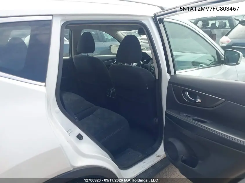 2015 NISSAN ROGUE VIN 5N1AT2MV7FC803467 — фото 8