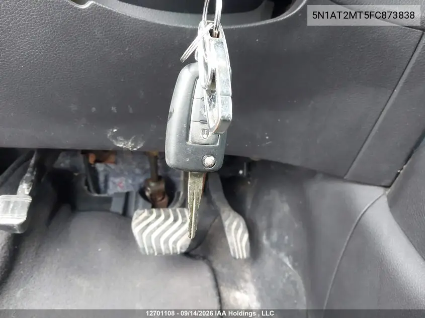 2015 NISSAN ROGUE VIN 5N1AT2MT5FC873838 — фото 11