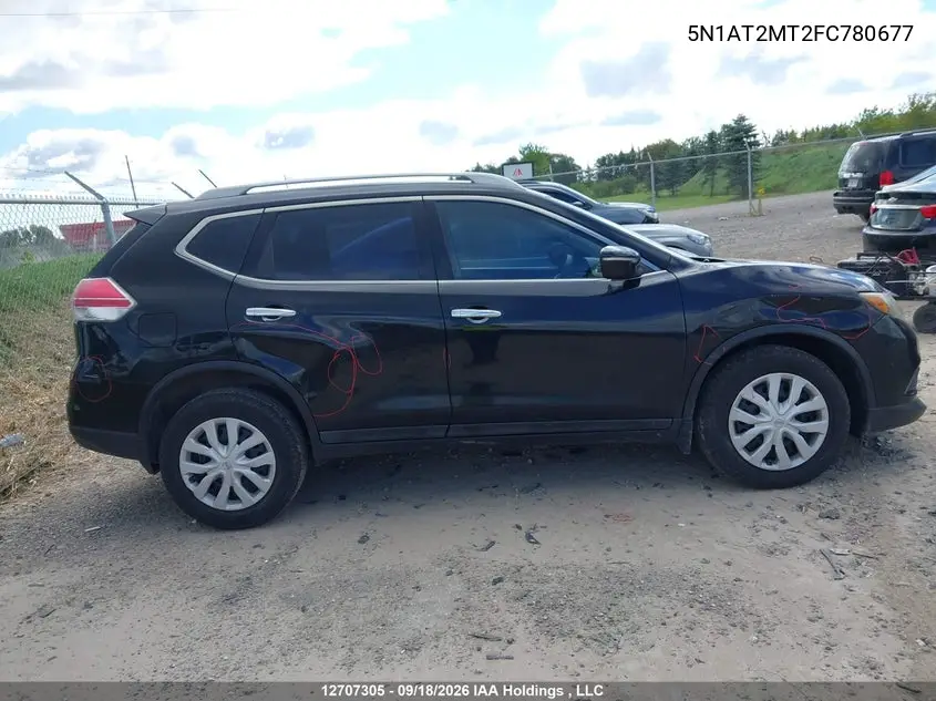 2015 NISSAN ROGUE VIN 5N1AT2MT2FC780677 — фото 13