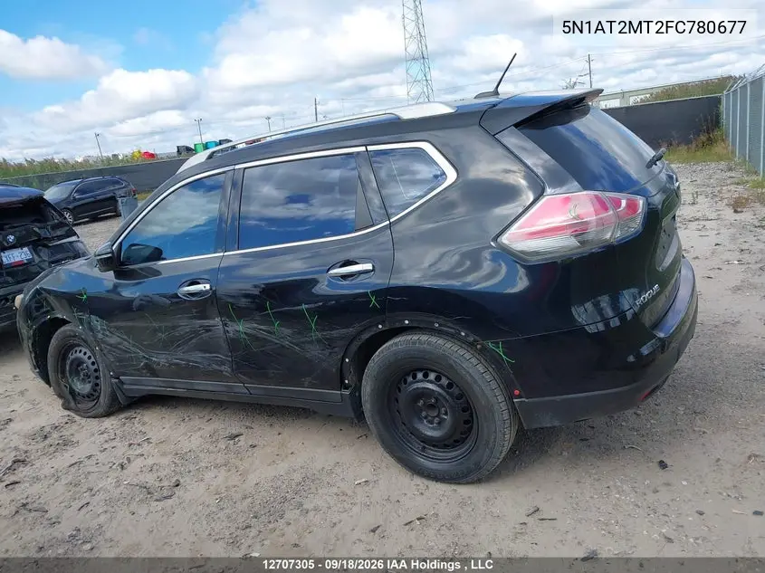 2015 NISSAN ROGUE VIN 5N1AT2MT2FC780677 — фото 14