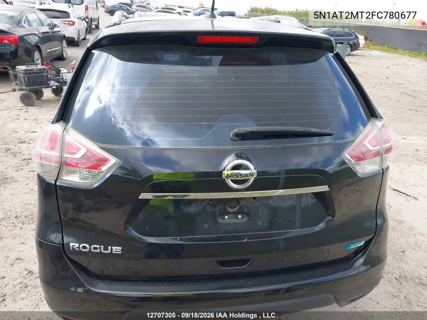 2015 NISSAN ROGUE VIN 5N1AT2MT2FC780677 — фото 16