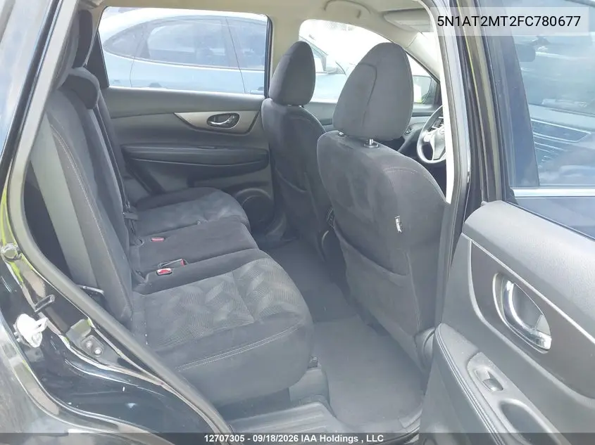 2015 NISSAN ROGUE VIN 5N1AT2MT2FC780677 — фото 8