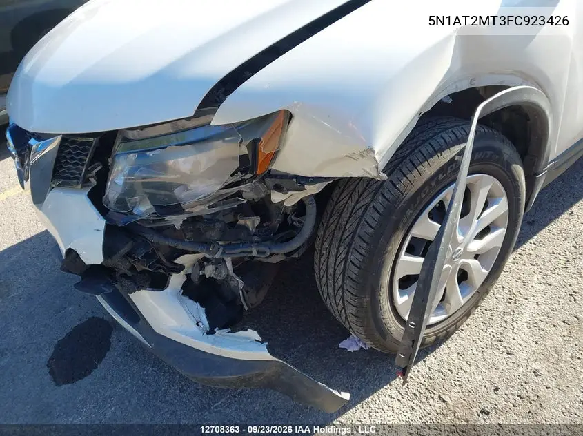 2015 NISSAN ROGUE VIN 5N1AT2MT3FC923426 — фото 6