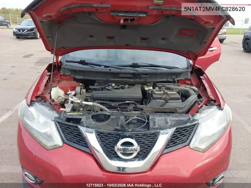 2015 NISSAN ROGUE VIN 5N1AT2MV4FC828620 — фото 10