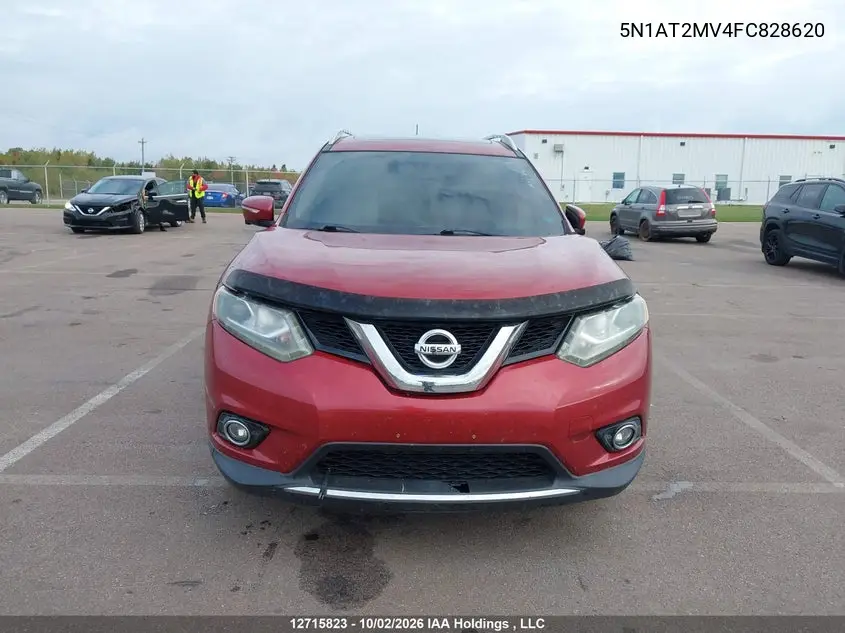2015 NISSAN ROGUE VIN 5N1AT2MV4FC828620 — фото 12