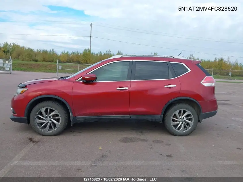 2015 NISSAN ROGUE VIN 5N1AT2MV4FC828620 — фото 14