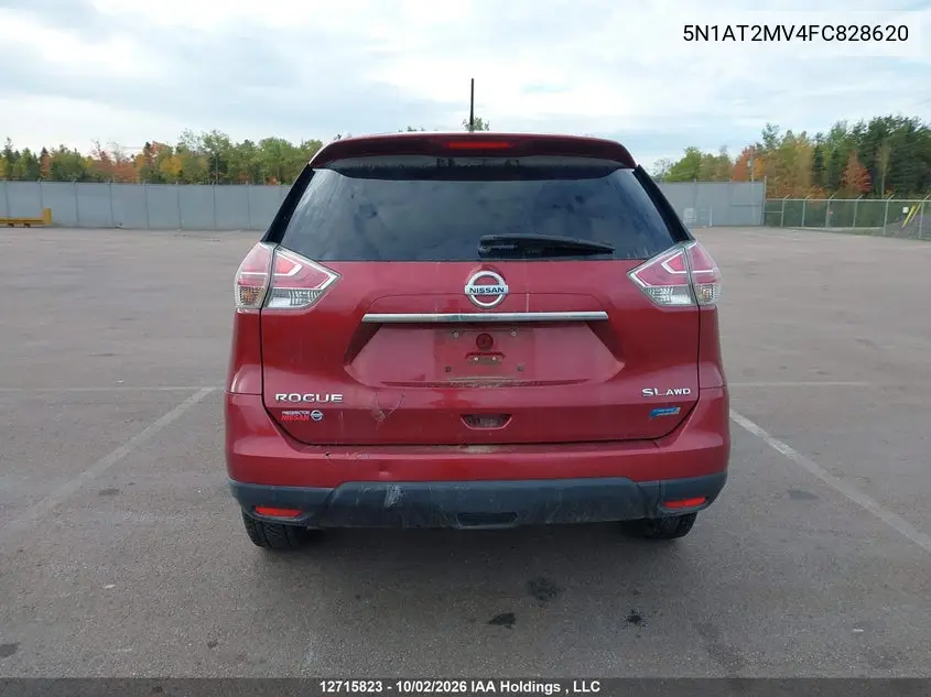2015 NISSAN ROGUE VIN 5N1AT2MV4FC828620 — фото 16