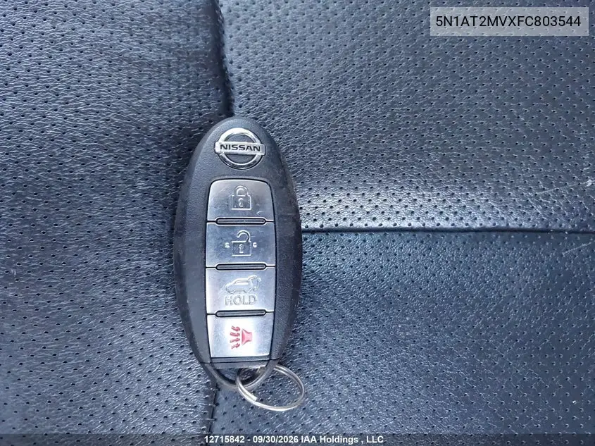 2015 NISSAN ROGUE VIN 5N1AT2MVXFC803544 — фото 11